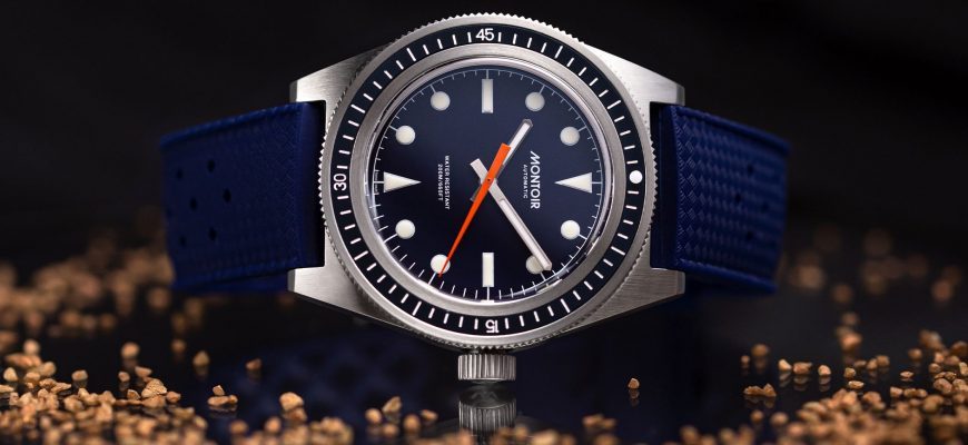 Представляем доступные часы для дайвинга Montoir Skin-Diver