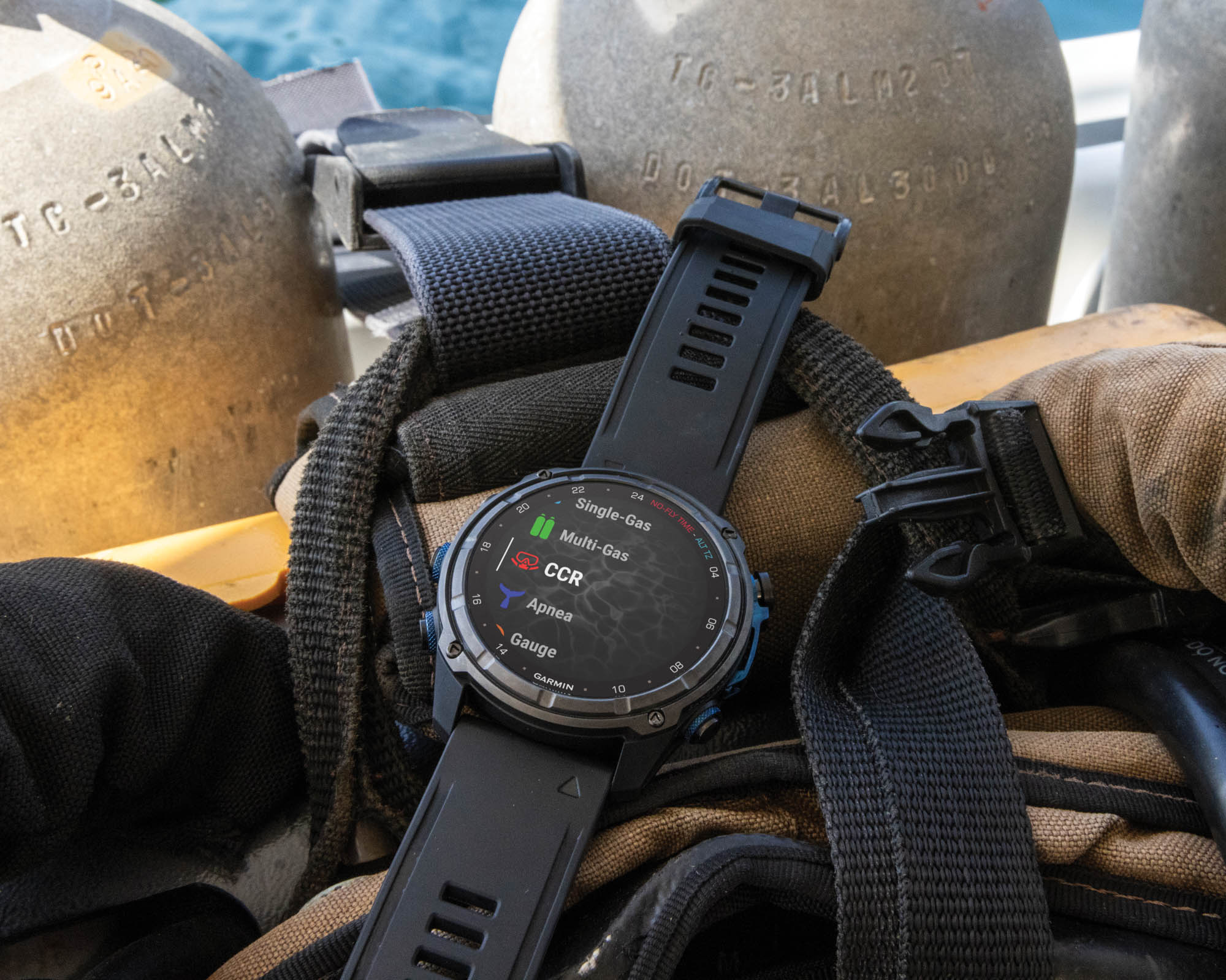 Смарт-часы с подводным компьютером Garmin Descent Mk3 Series и Descent G1 Solar - Ocean Edition