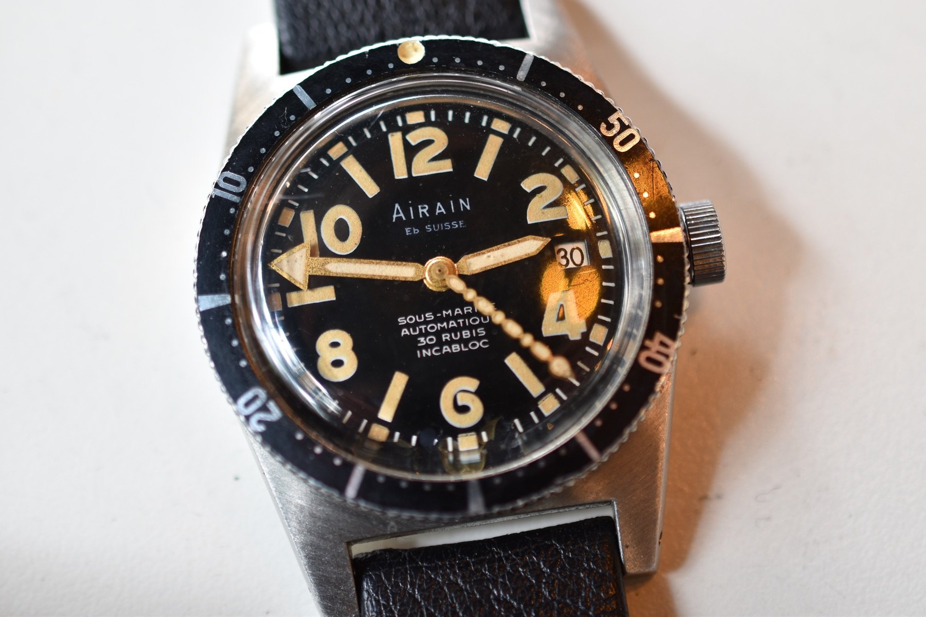 vintage watches aren't as fragile as you may think Airain Sous-Marine