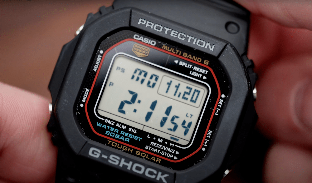 Обзор часов Casio G-Shock GWM5610-1 Solar Atomic