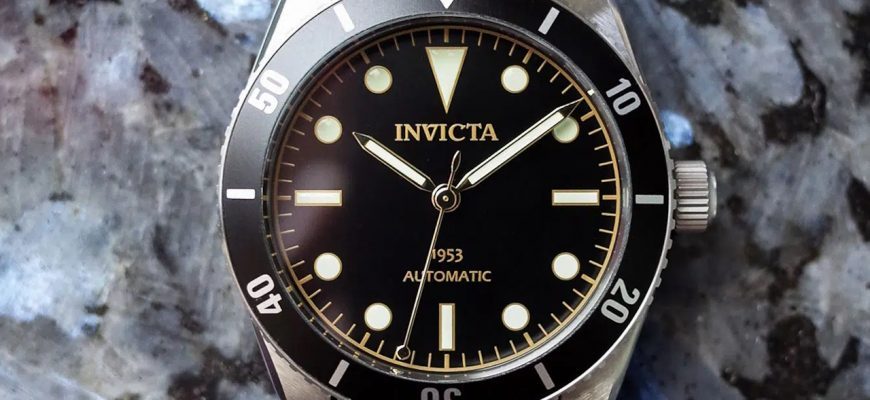 Краткая история часов Invicta
