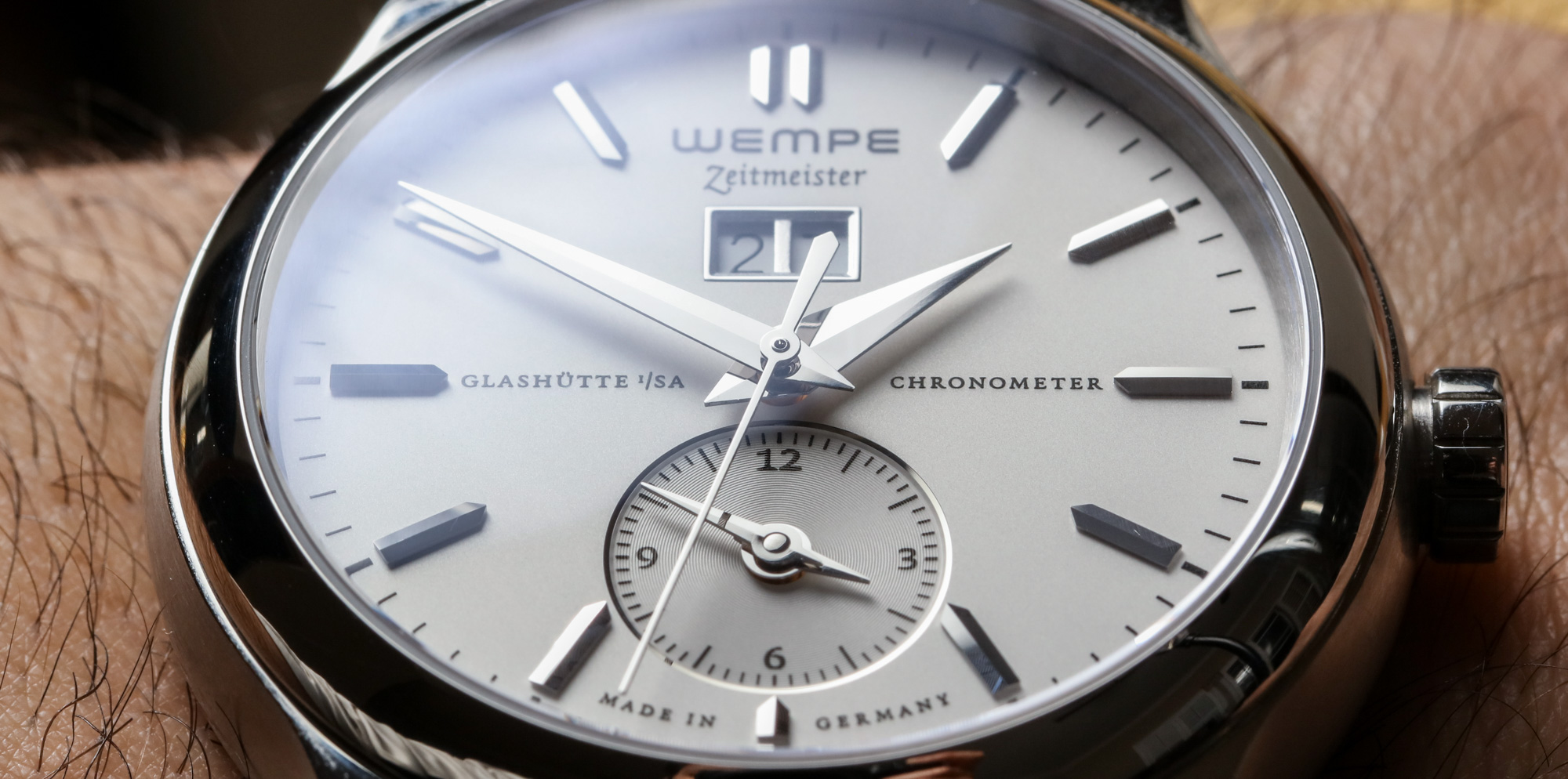 Обзор часов: Wempe Zeitmeister Classic Large Date