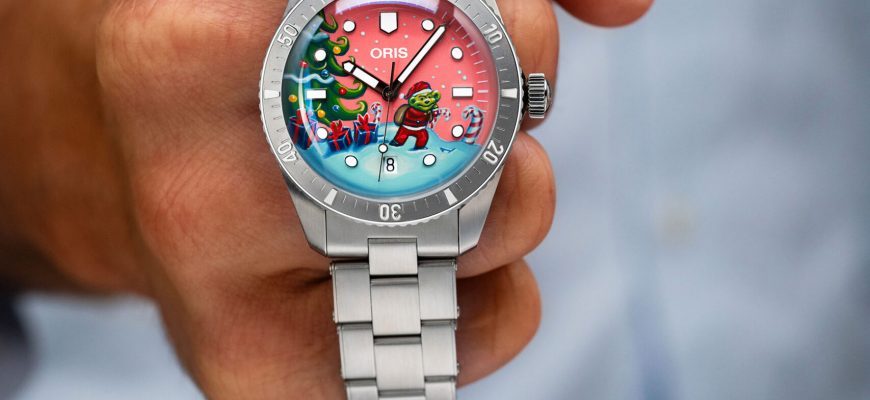 Начните Рождество с часами Oris Divers 65 Boogeyman и Aeroman от IFL Watches