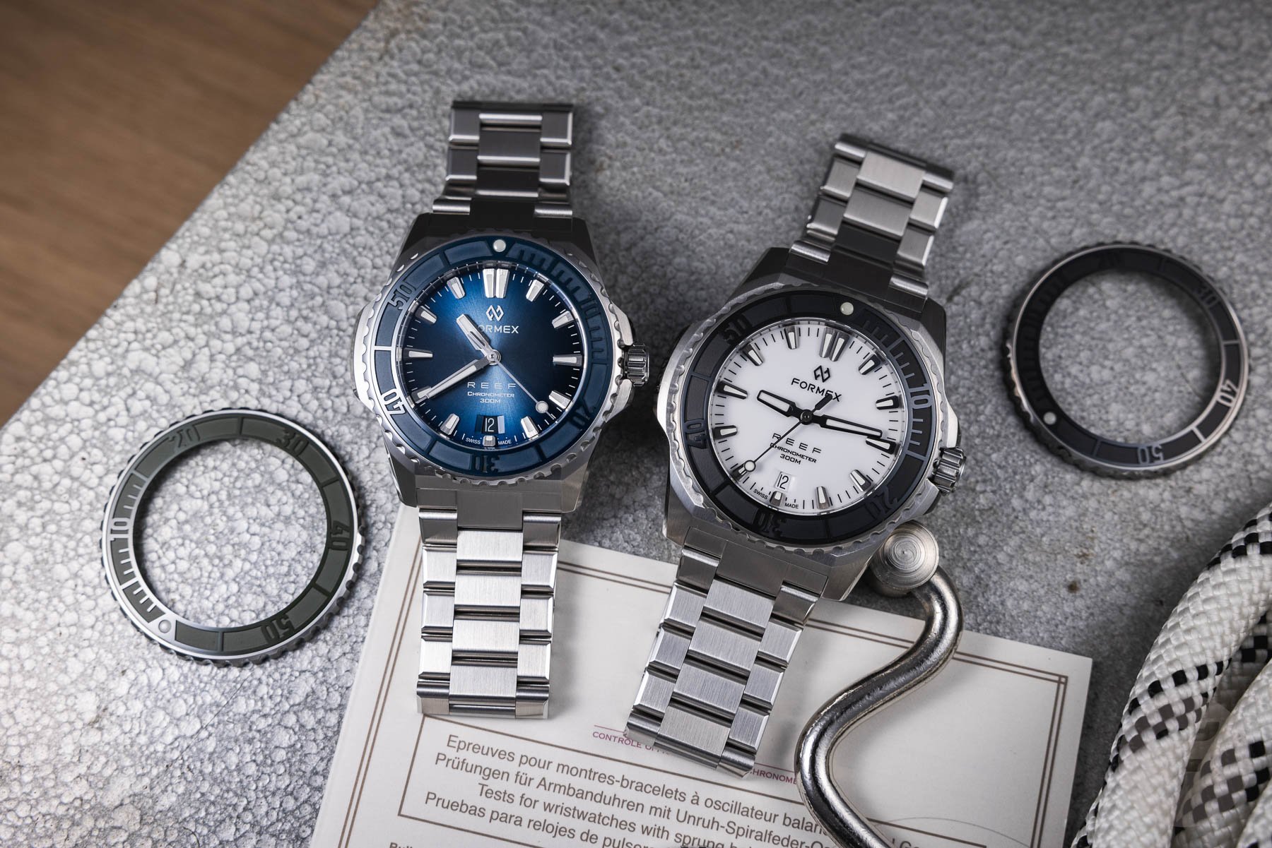 Сравнение Formex Reef 39.5 и Seiko Prospex Marinemaster: Которые часы лучше?