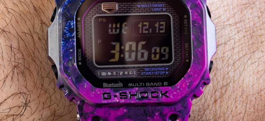 Обзор часов Casio G-Shock GCWB5000 Carbon Edition которые весят всего 65 грамм!