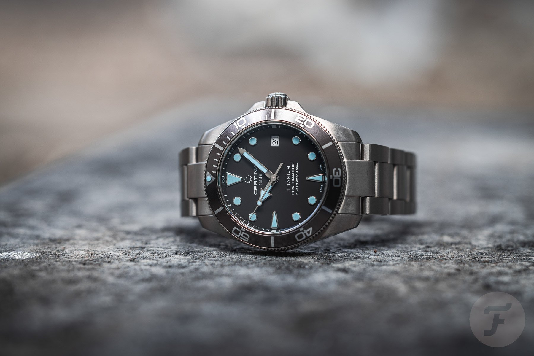 Summer watch best watches under €1,000 Certina DS Action Diver titanium