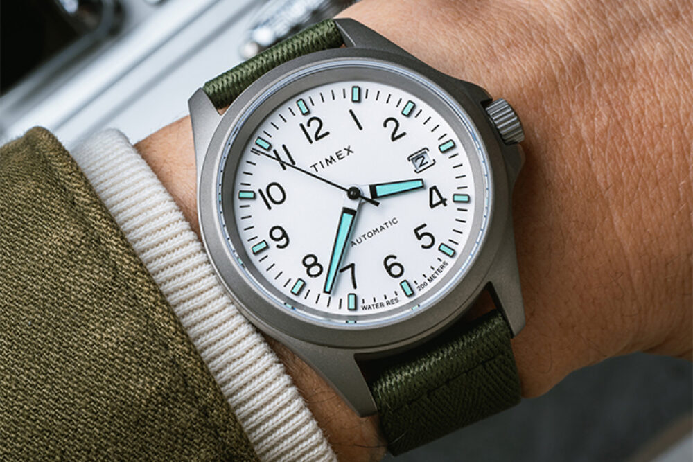 Huckberry x Timex Titanium Automatic Field Watch 3
