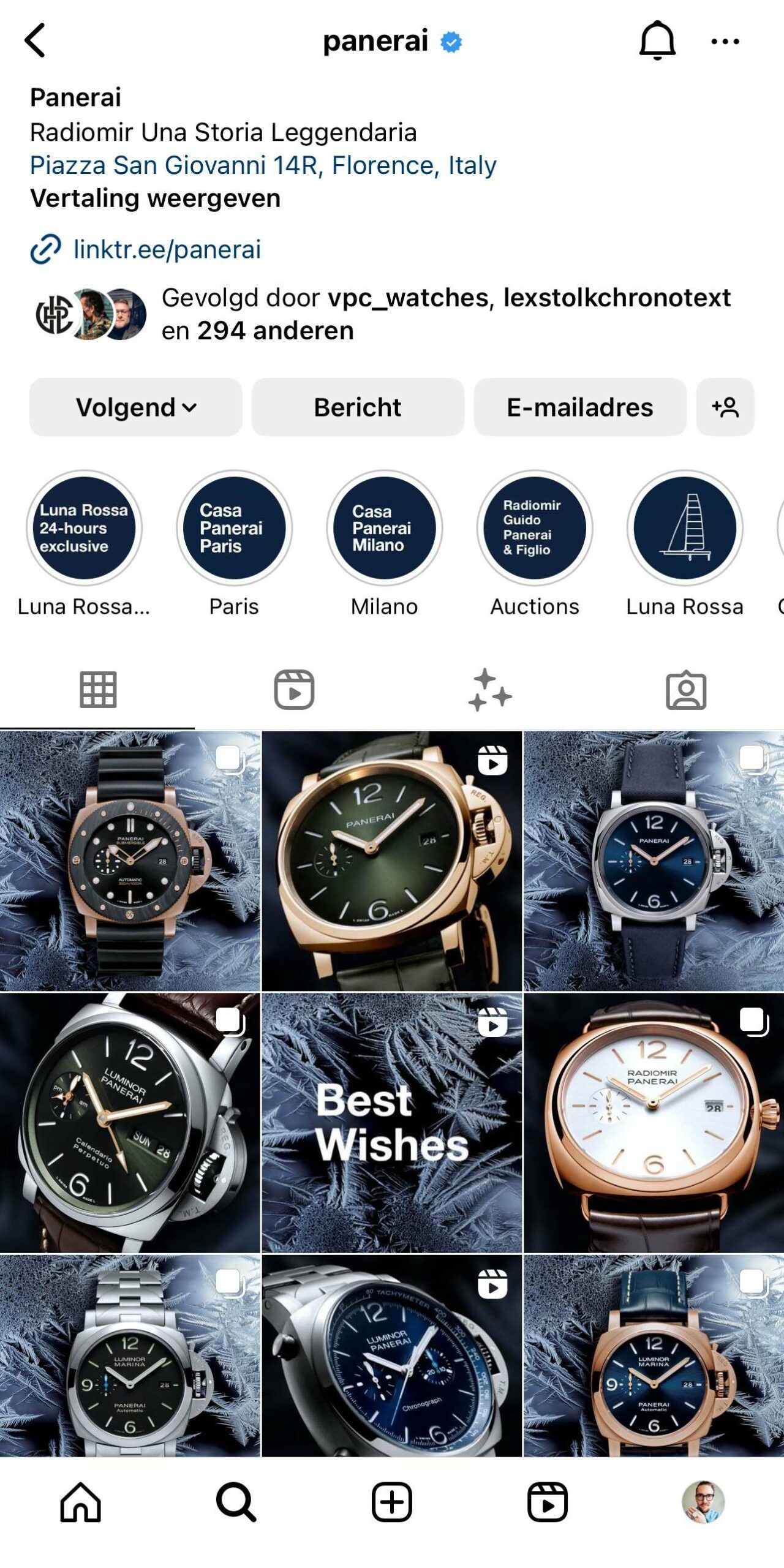 Следите за брендами часов в Instagram - как они к этому относятся?
