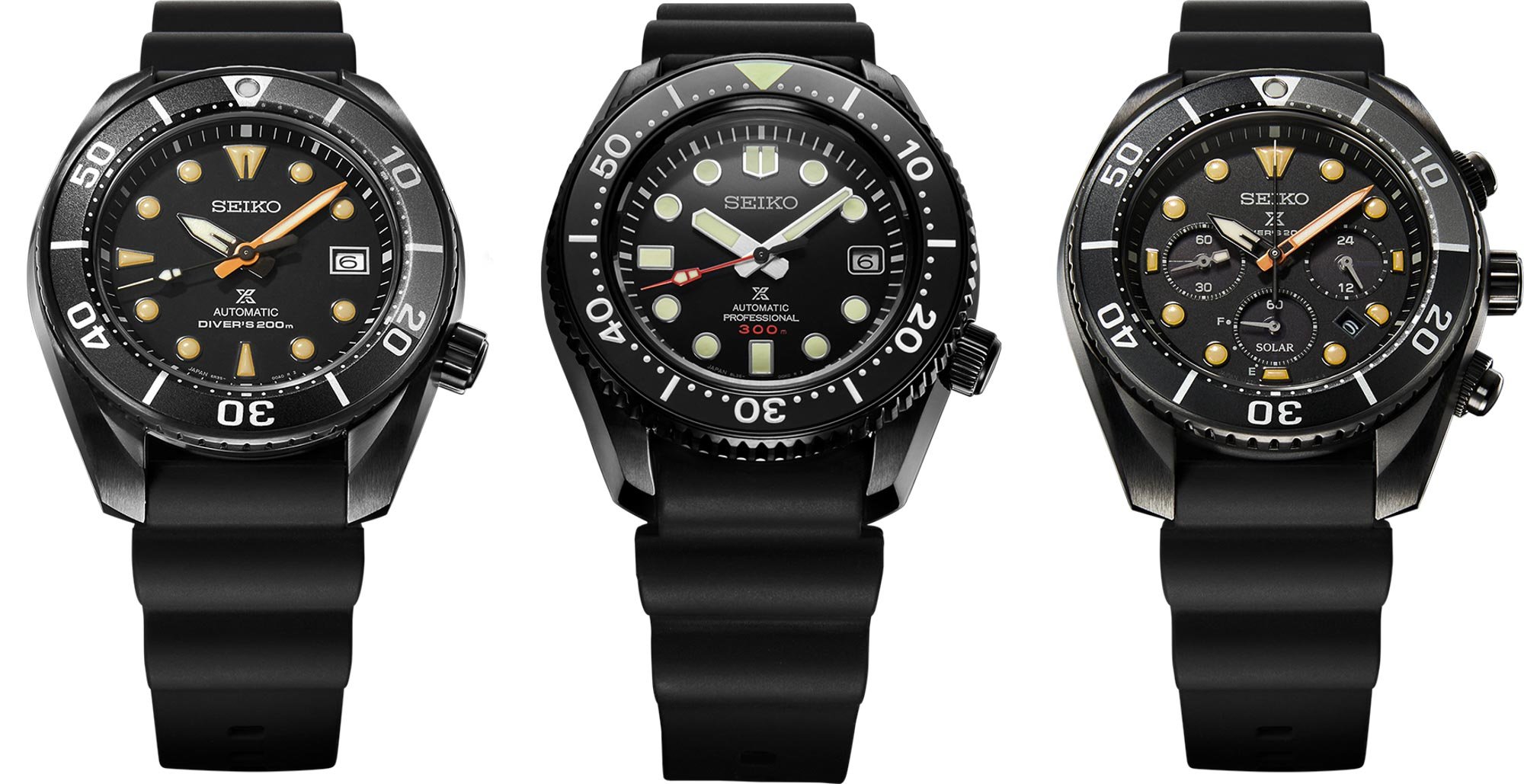 Обзор часов: Seiko Black Series Prospex SRPK43, SSC923 и SPB433
