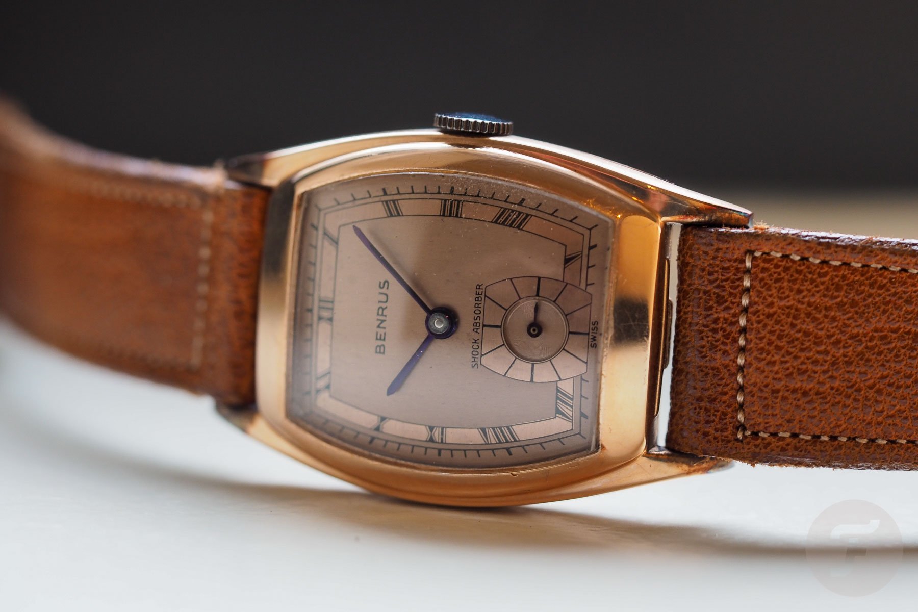 vintage gold watches Benrus