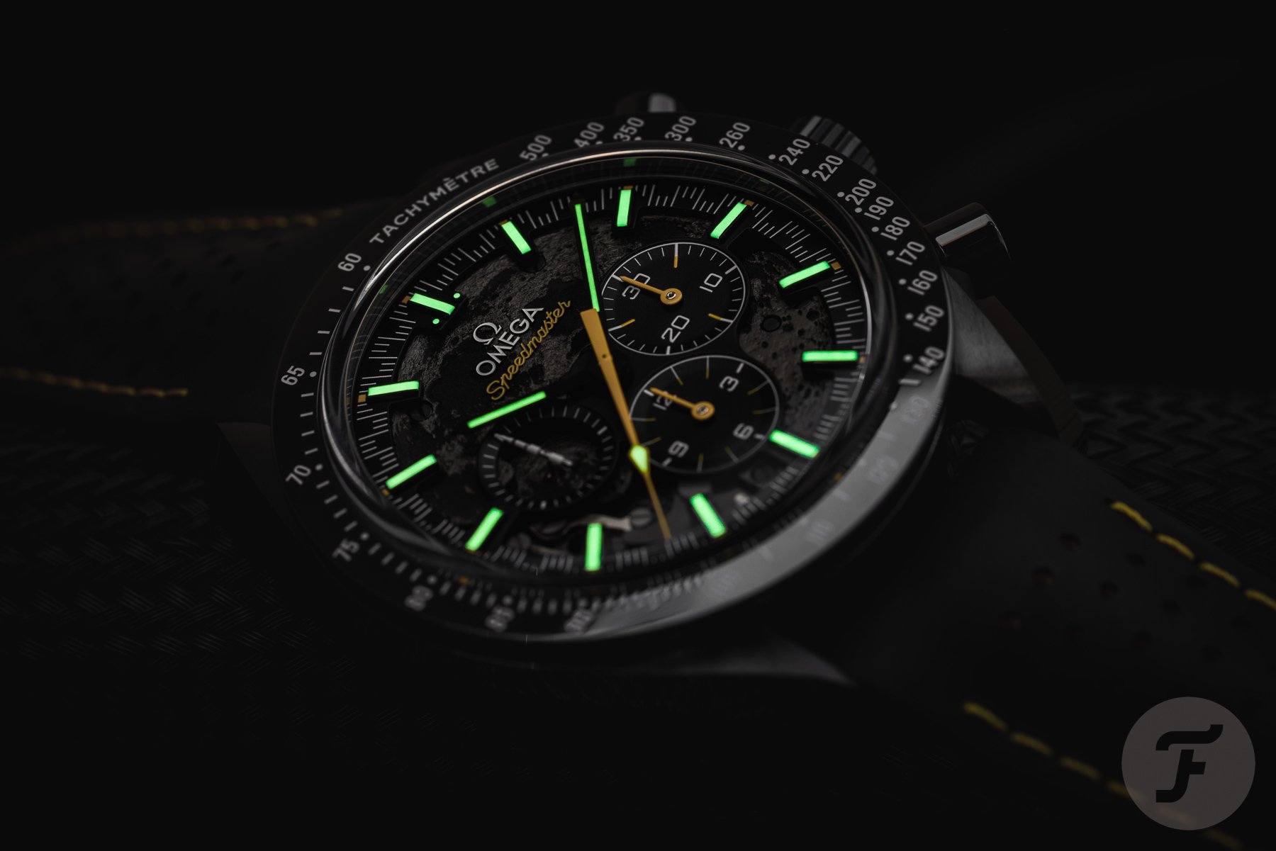 Omega Speedmaster Dark Side of the Moon Apollo 8 update and previous version case profiles