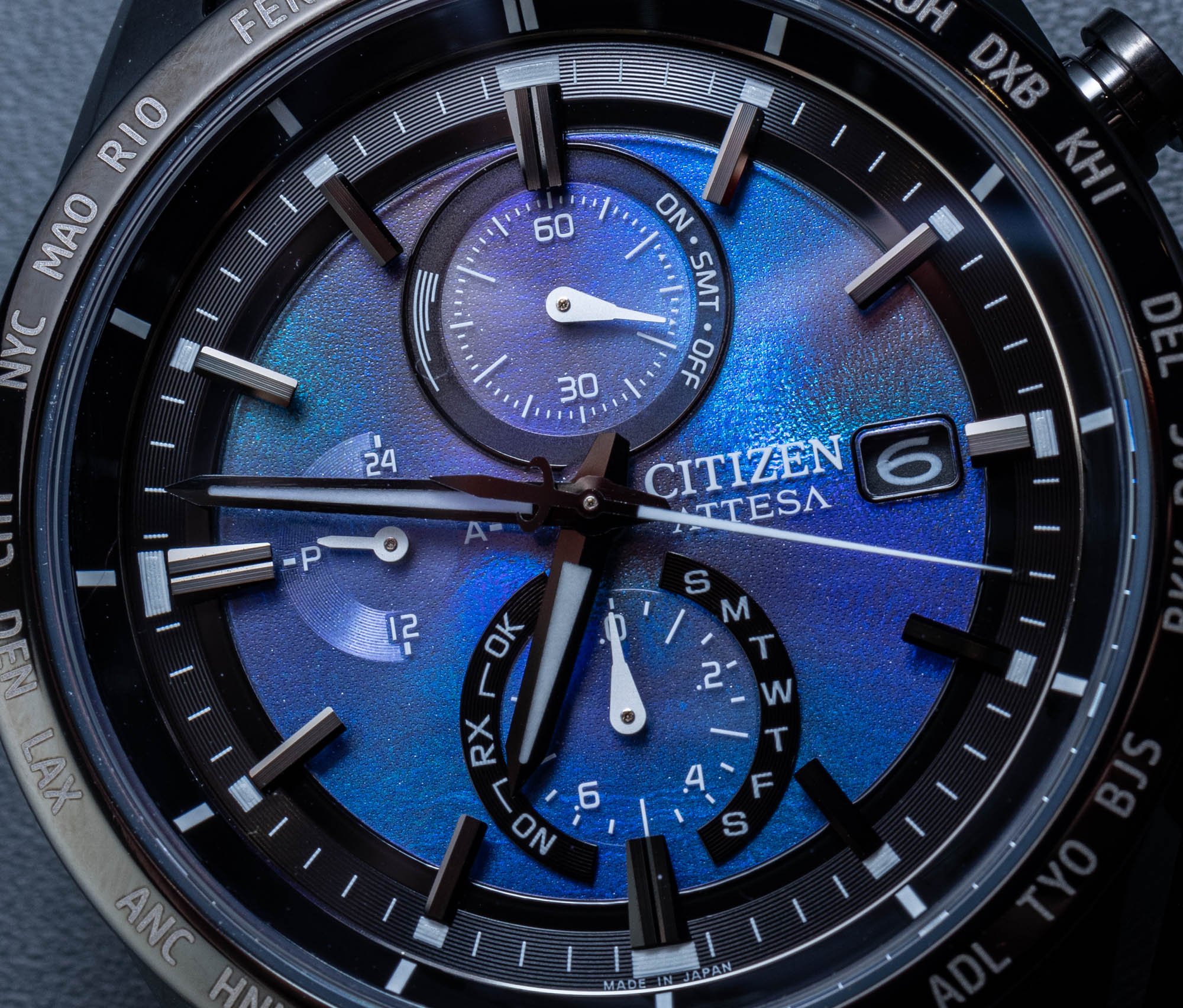 Обзор часов: Citizen Attesa HAKUTO-R AT8285-68Z DLC Super Titanium Watch