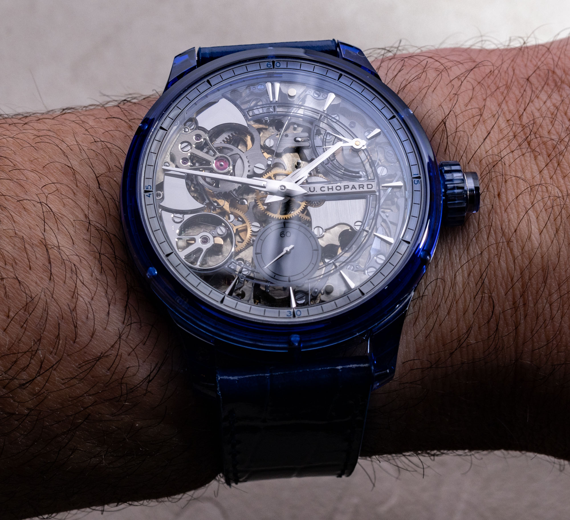 Обзор часов: Chopard L.U.C Full Strike Blue Sapphire Minute Repeater Watch