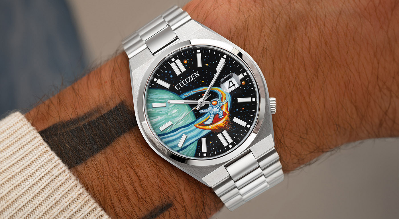 Citizen Tsuyosa Space Surfer IFL Watches on wrist