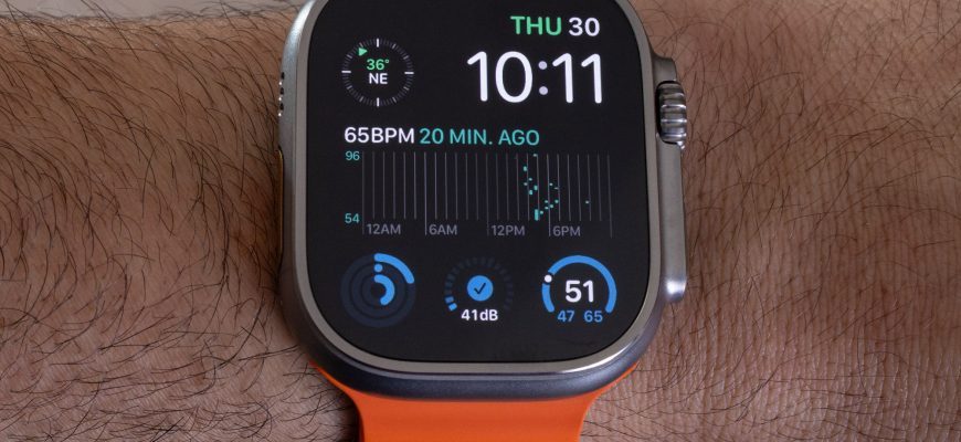 Время титана пришло с Apple Watch Ultra 2
