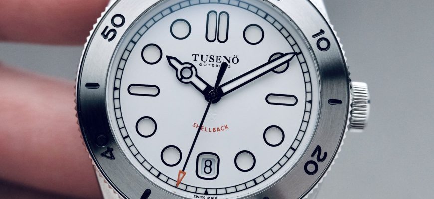 Часы для дайвинга Tusenö Shellback V2