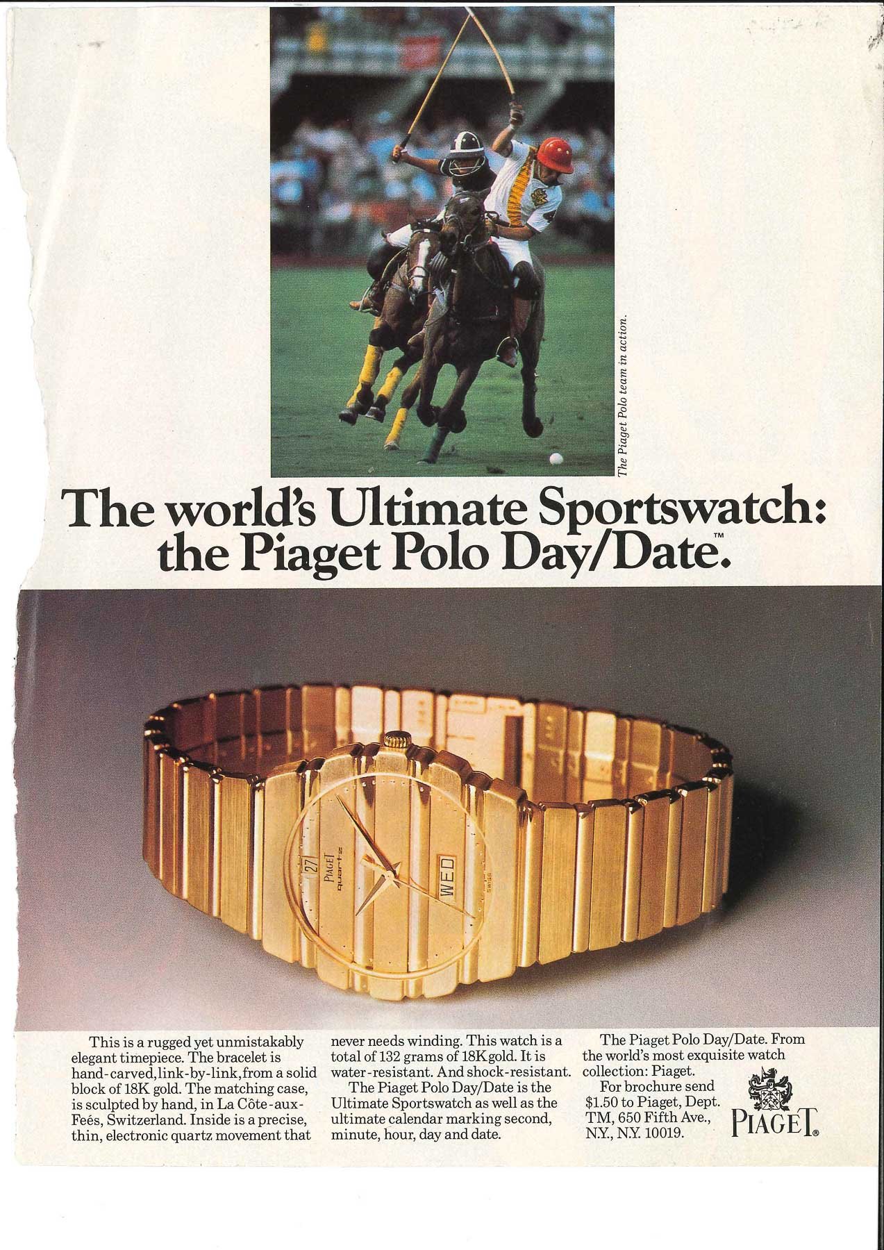 Перезапуск часов Polo от Piaget