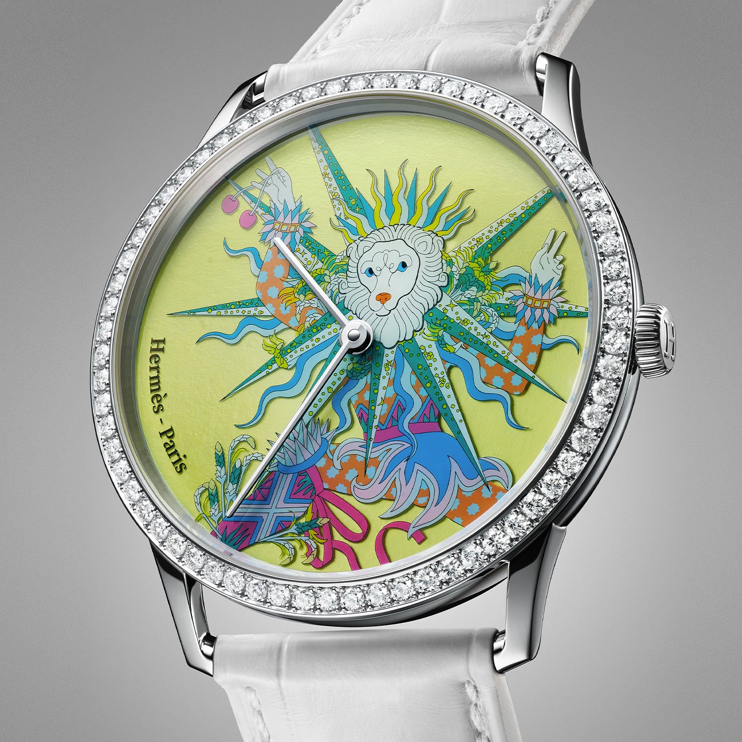 Представляем художественные часы Slim d'Hermès Le Sacre des Saisons