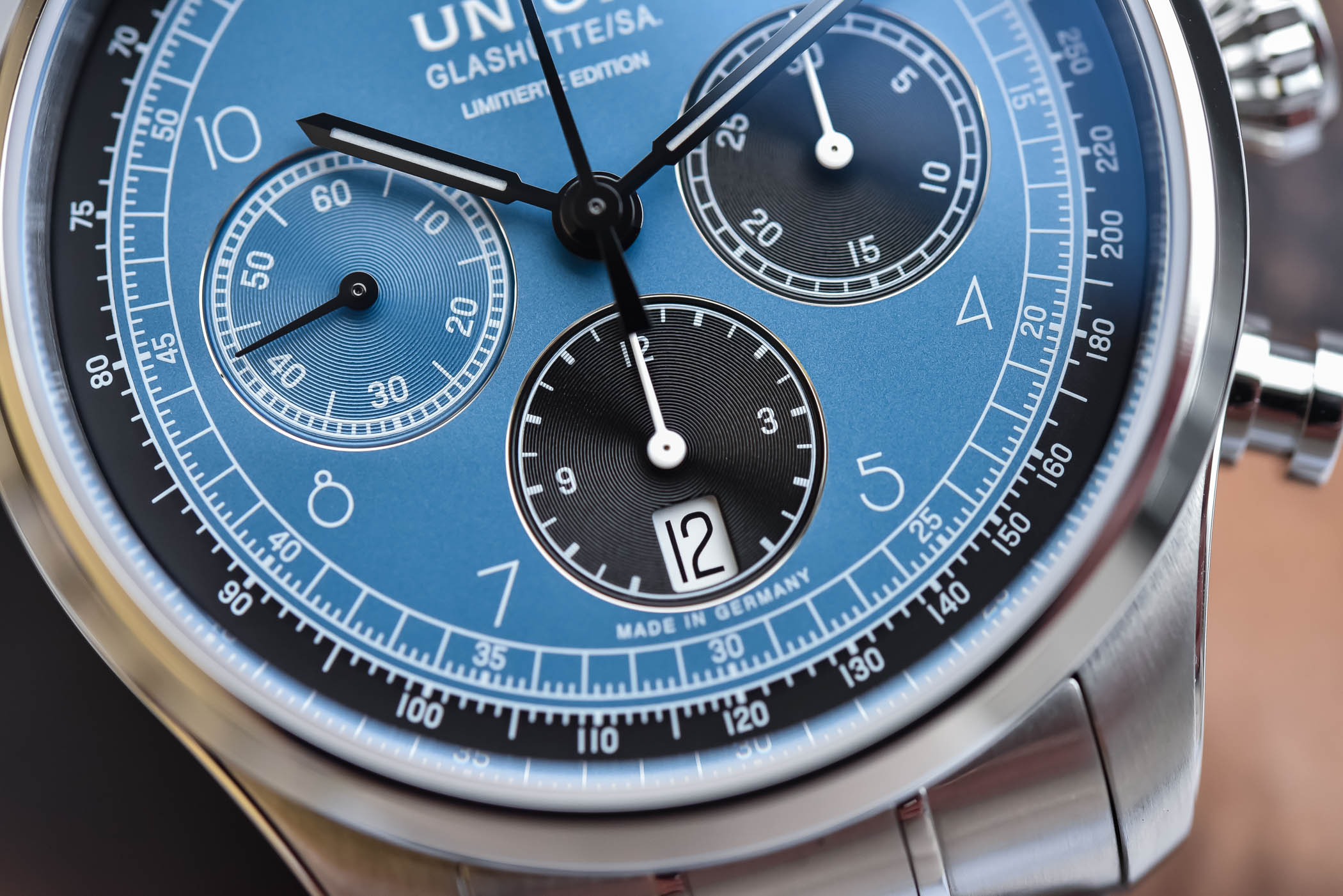 Лимитированная серия хронографов Union Glashütte Belisar Chronograph Speedster