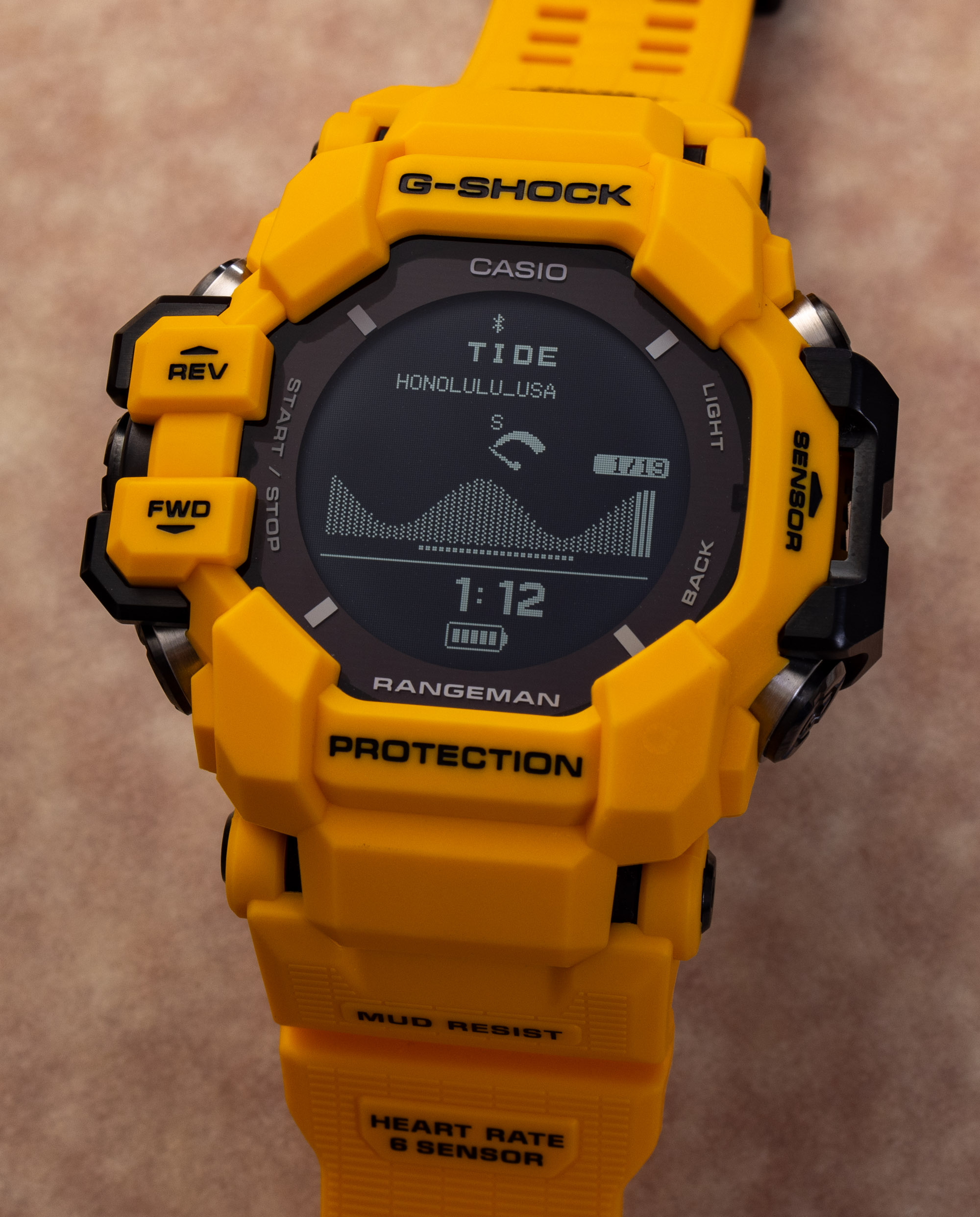 Обзор часов: Casio G-Shock Rangeman GPR-H1000 - это "мадмастер" среди часов Move