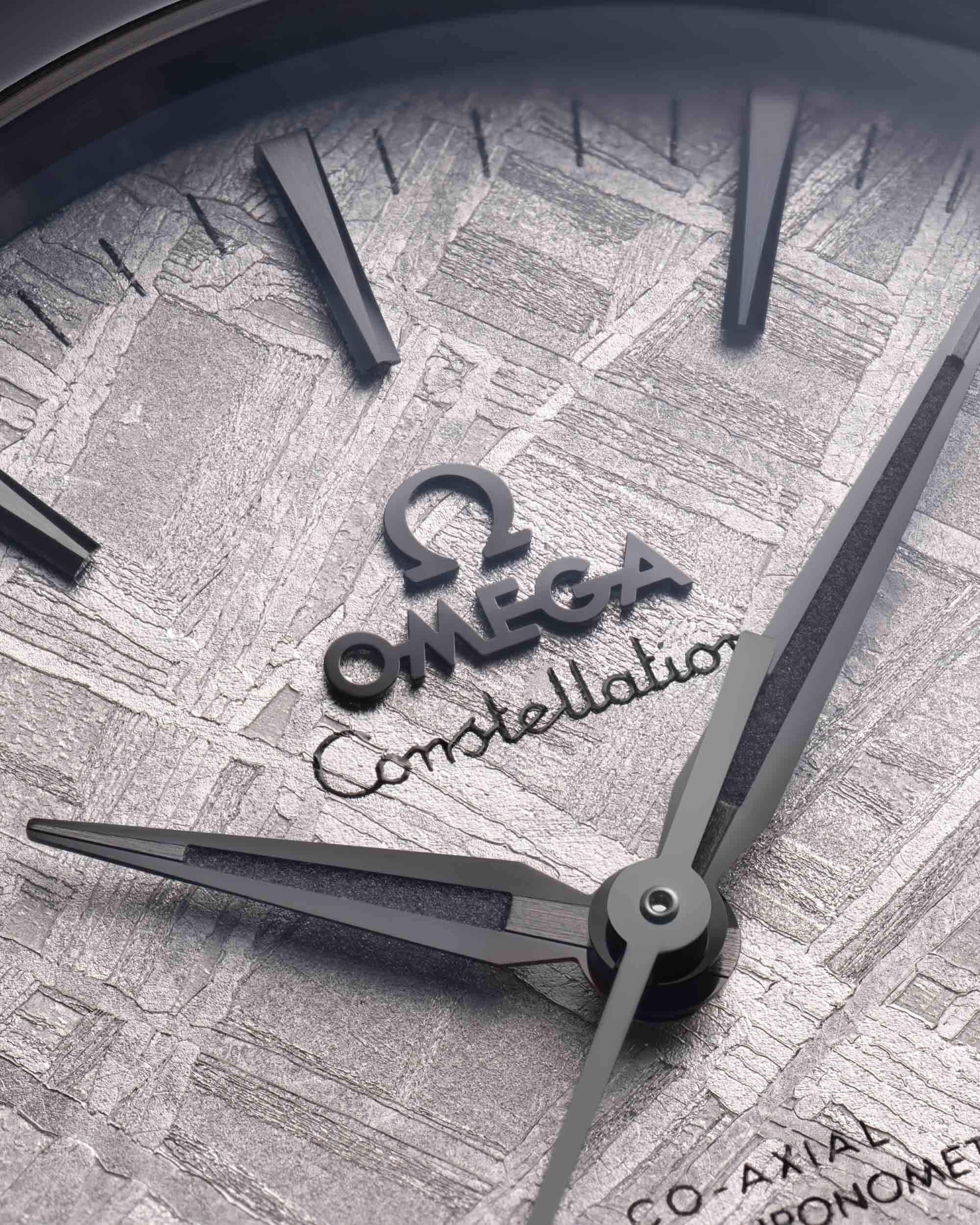Новый выпуск: Часы Omega Constellation с метеоритным циферблатом