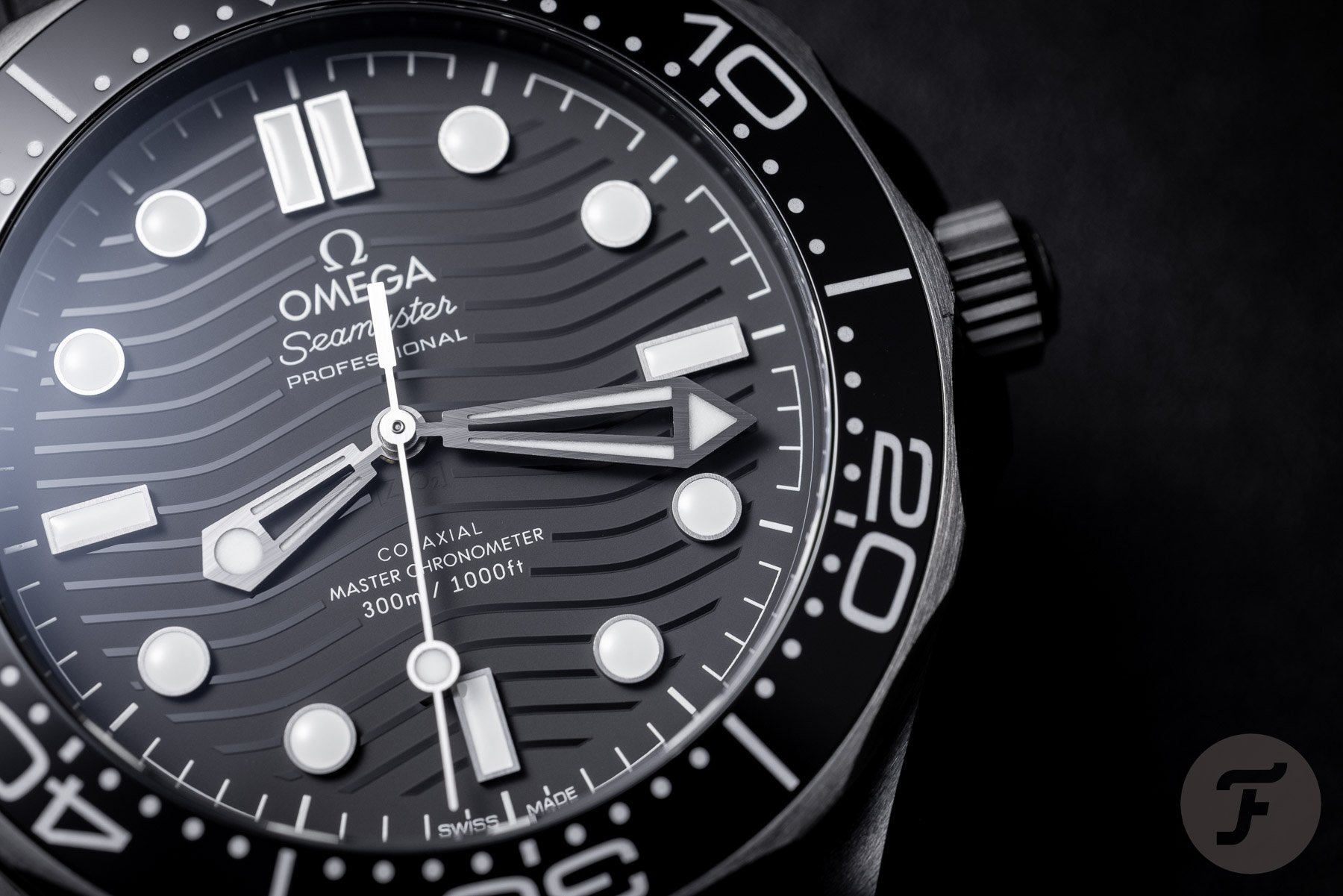 Omega Seamaster Diver 300M Black Ceramic dial