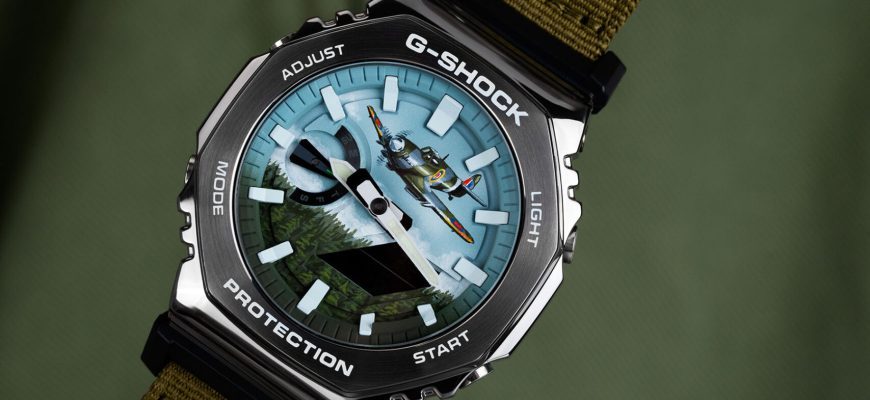 Часы G-Shock CasiOak Spitfire и Supersonic от IFL