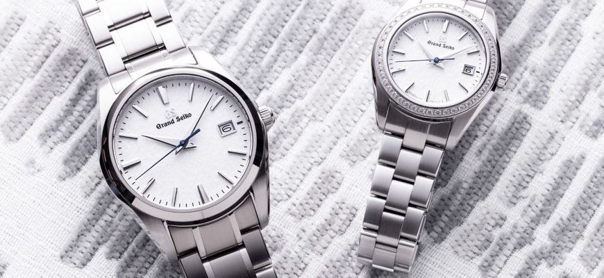 Новый выпуск: Часы Grand Seiko Snowflake SBGX355 и STGF385