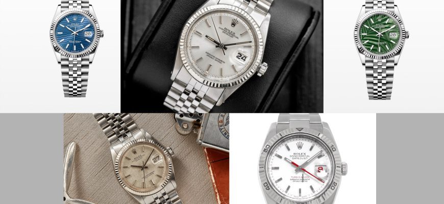 Топ-5 самых коллекционных моделей Rolex Datejust
