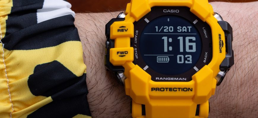 Обзор часов: Casio G-Shock Rangeman GPR-H1000 – это “мадмастер” среди часов Move