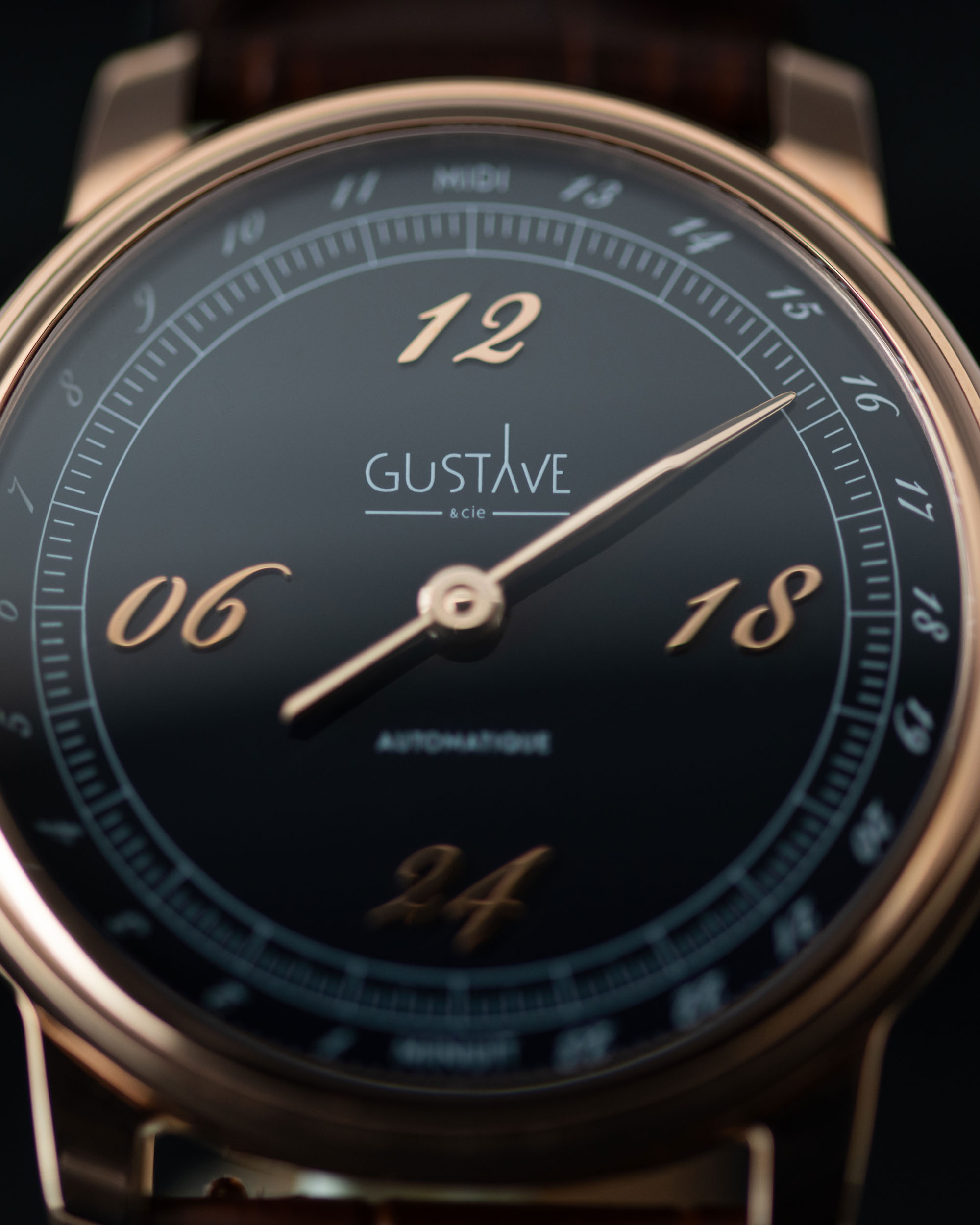 Gustave & Cie. готовится к выпуску коллекции часов с автоподзаводом Paul 24H