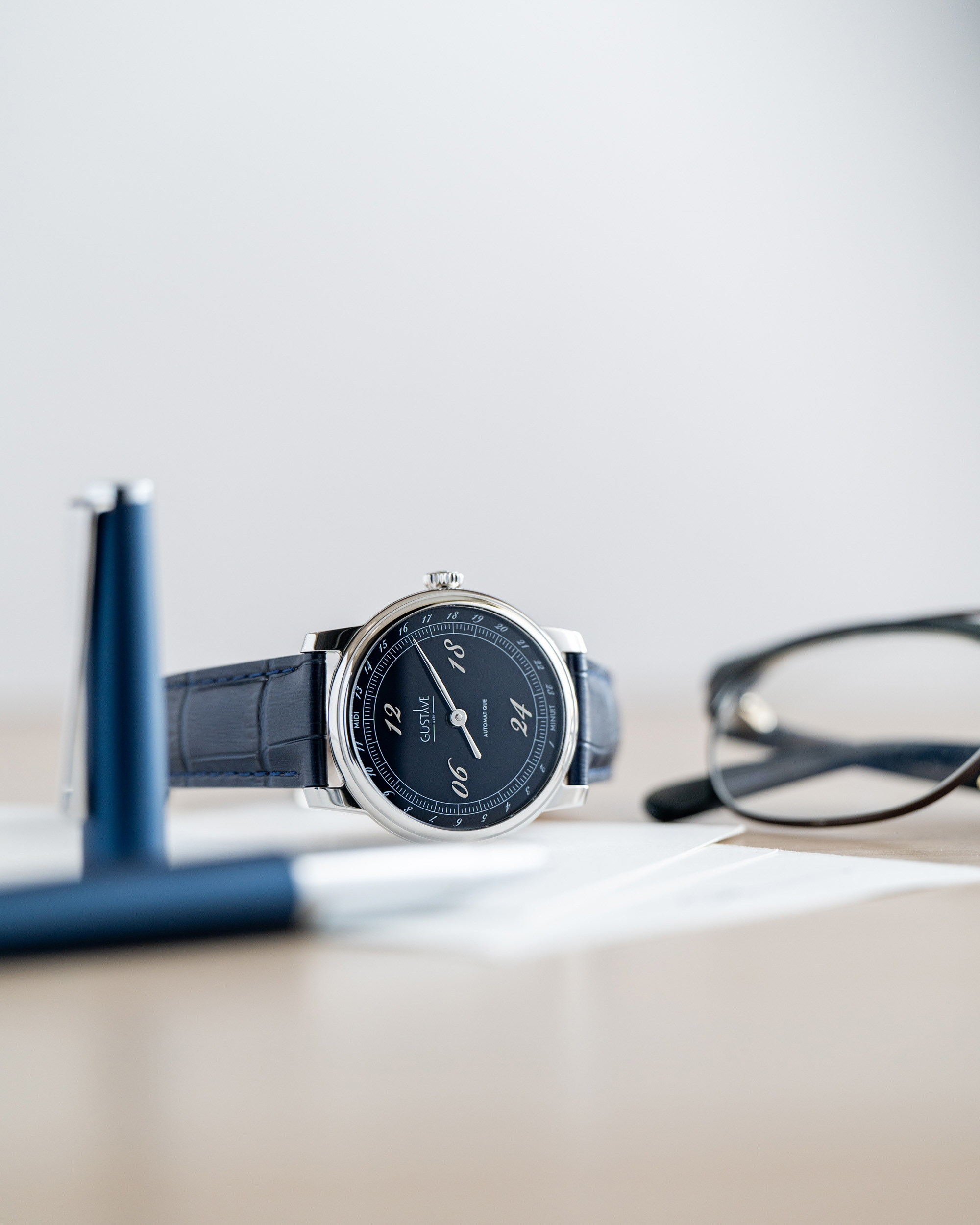 Gustave & Cie. готовится к выпуску коллекции часов с автоподзаводом Paul 24H