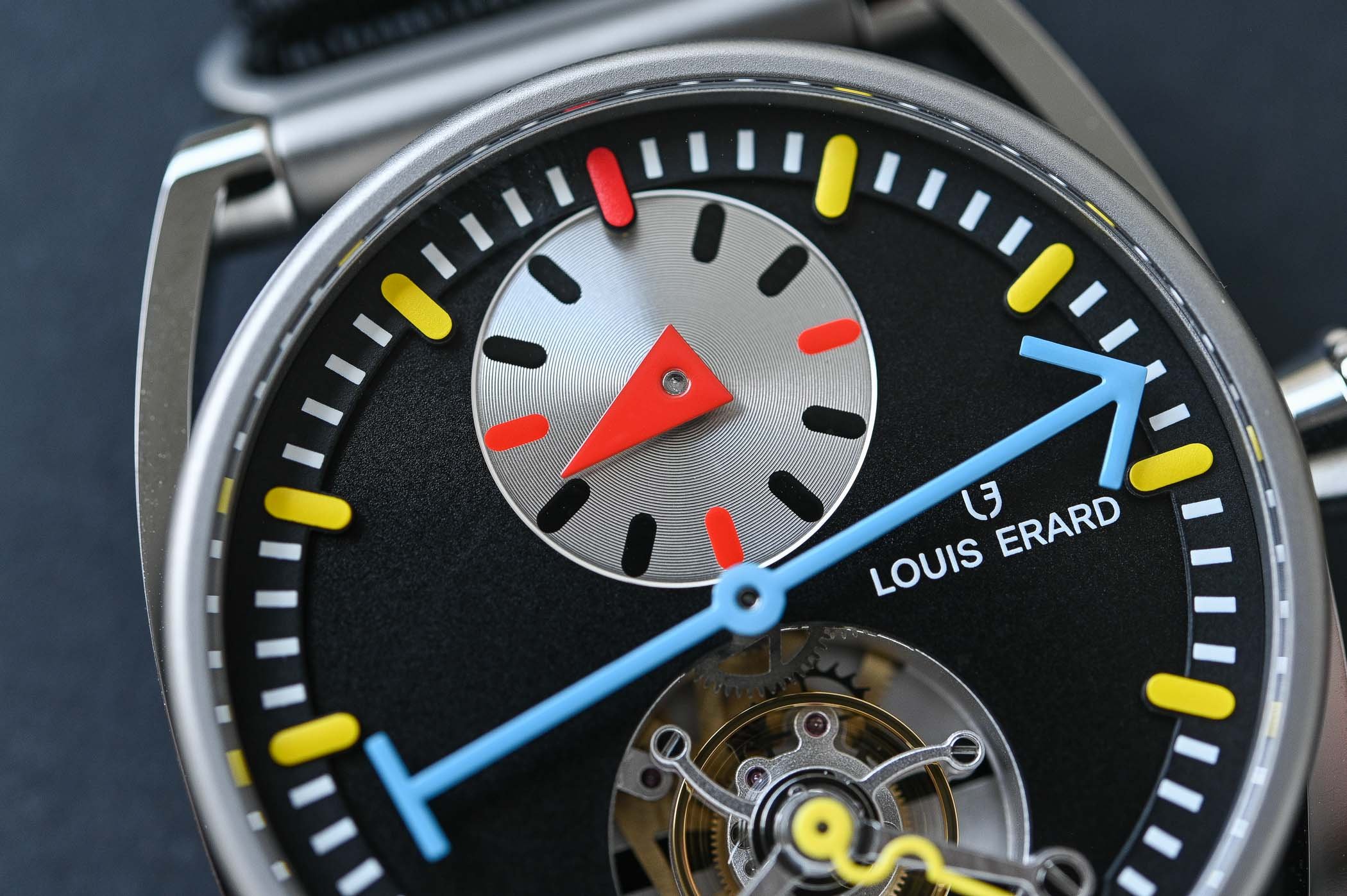 Обзор ограниченной серии часов: Régulateur Tourbillon Louis Erard x Alain Silberstein Black