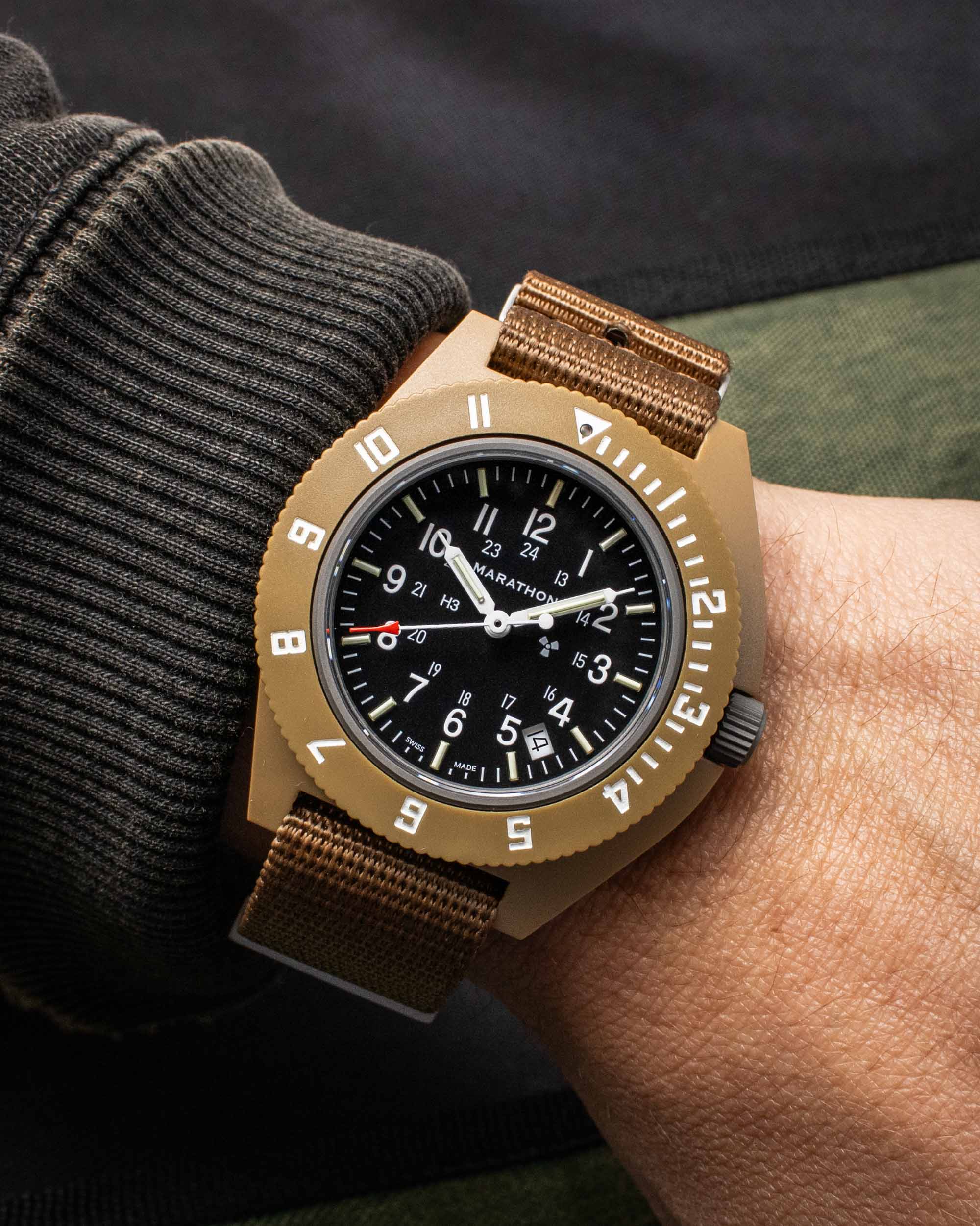 Эксплуатация: часы Marathon Navigator Desert Tan Pilot's Watch
