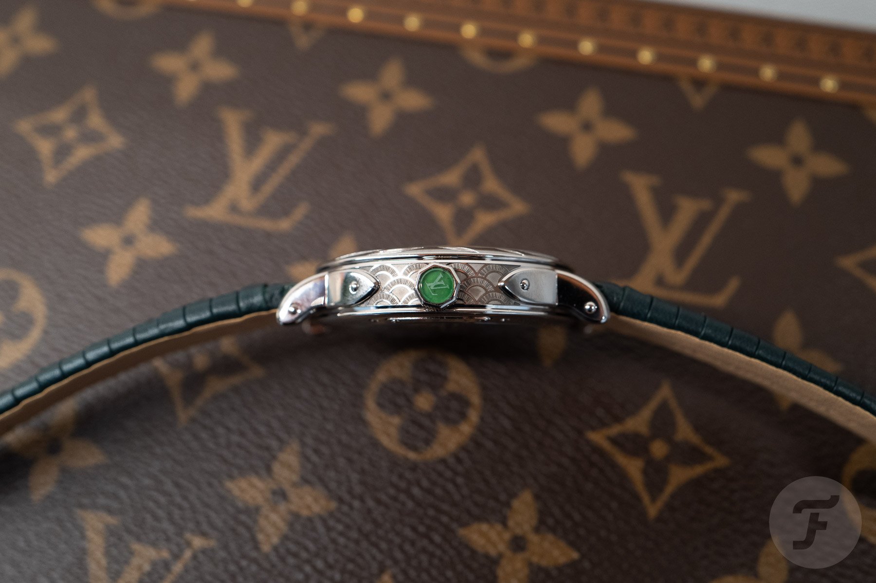 Louis Vuitton Escale Cabinet of Wonders Snake's Jungle case side