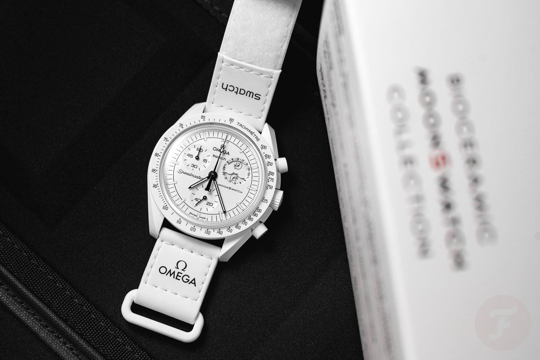 Omega × Swatch MoonSwatch Snoopy Mission To The Moonphase