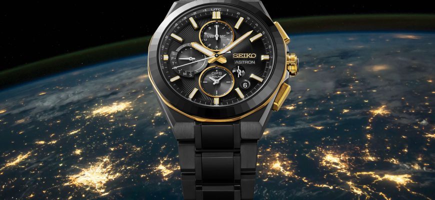 Новый выпуск: Часы Seiko Astron GPS Solar с двойным хронографом