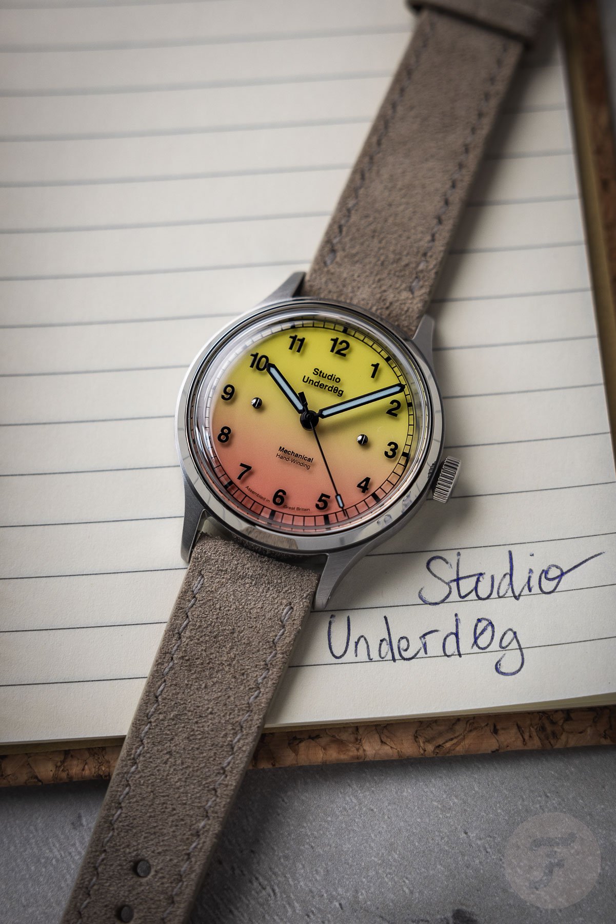 Best Watches under €1,000 Studio Underd0g 02Series Pink Lem0nade