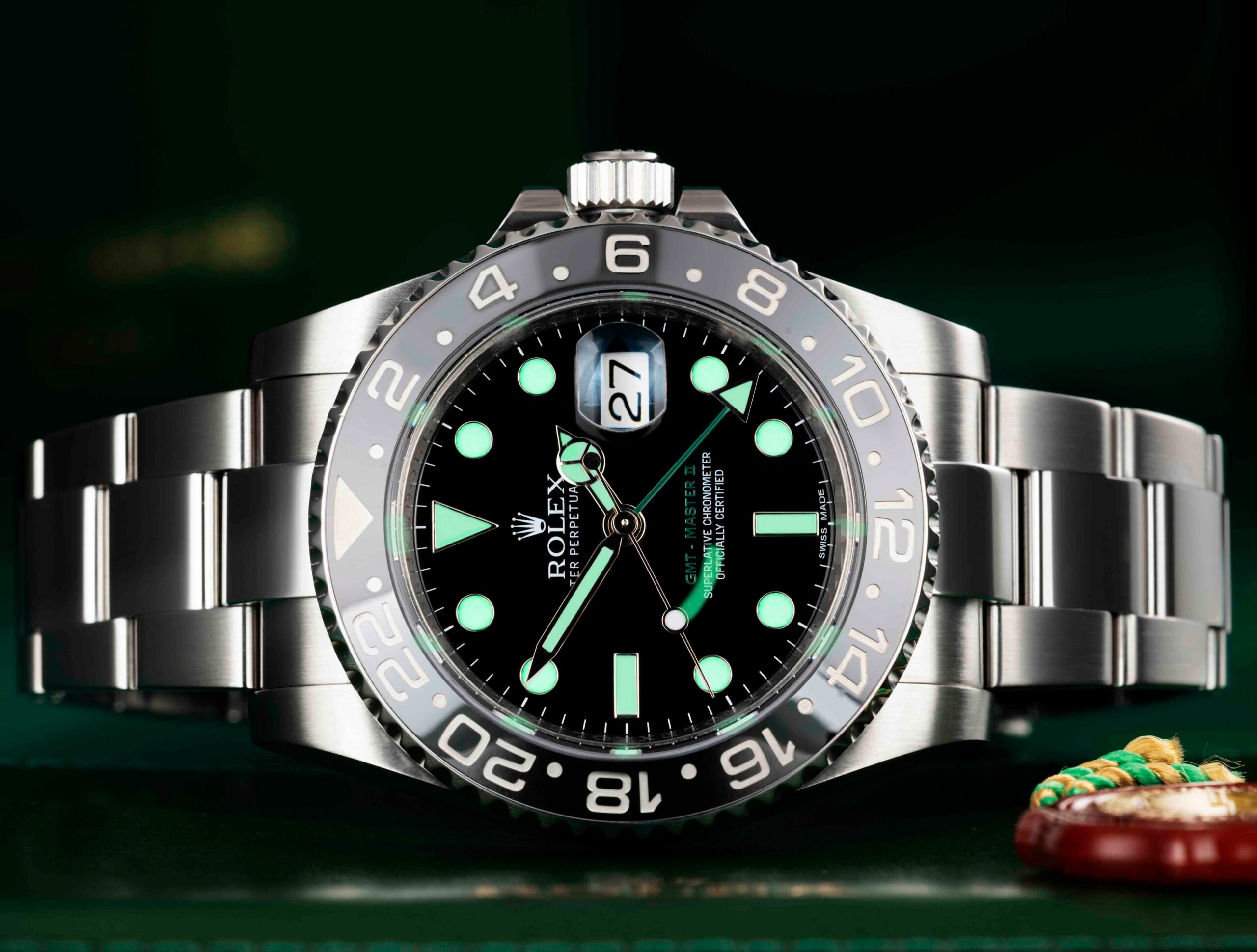 Rolex GMT-Master II 116710LN pre-owned
