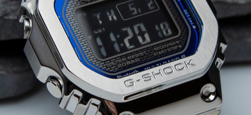 Руки вверх: часы Casio G-Shock GMWB5000D-2