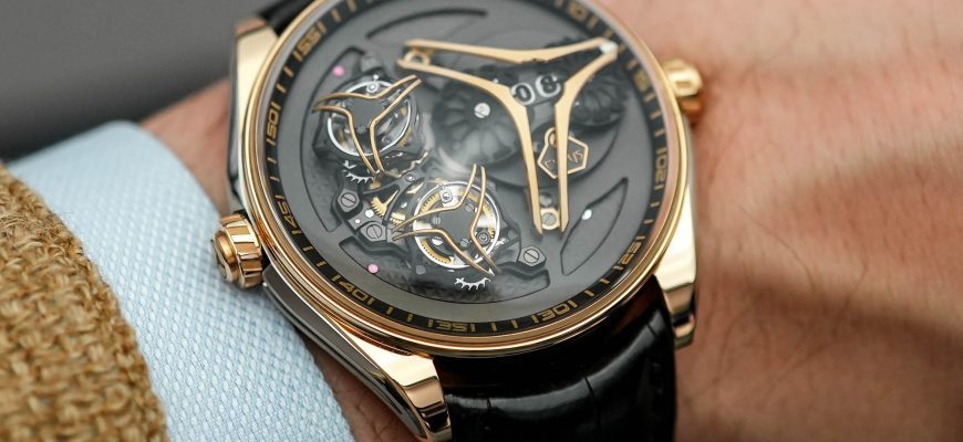 Часы The Hexagon Watch от Varon Chiri олицетворяют стиль и жизнестойкость