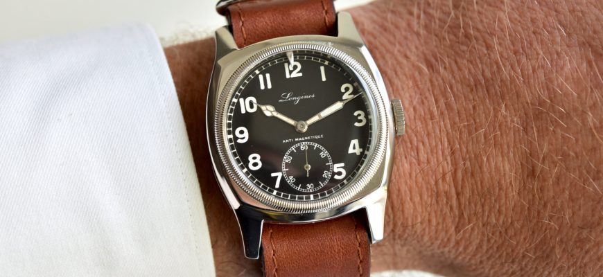 Титановые часы Longines Pilot Majetek Pioneer Edition