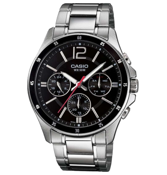 Купить Японские наручные часы Casio Collection MTP-1374D-1A
