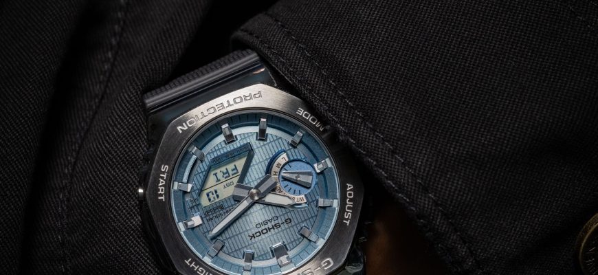 Casio G-Shock обновляет часы серии G-STEEL 2100 новыми металлическими безелями и цветными циферблатами